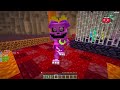 NABEE BẤT NGỜ TRỞ THÀNH EM GÁI CATNAP POPPY PLAYTIME TRONG MINECRAFT*NABEE KITTYNAP 🌙🐈🩷