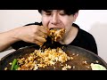 Gravy Masala Chicken With Rice | Naga Mukbang |