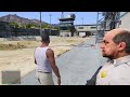 Franklin Become Prison Guard of The Biggest Penitentiary in GTA 5 | SHINCHAN and CHOP