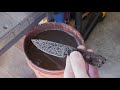 Hand Forged Damascus Knife | Knife Making