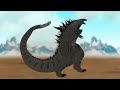 GODZILLA Cartoons Compilation 2021 | All Monsterverse Battles , Fusion Kaiju : PANDY
