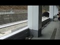 High speed Maglev train flyby