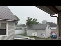 Crazy Thunderstorm. Plattsburgh, New York. June 20th, 2024.