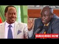 GACHAGUA IS AN EMBARRASSMENT AND TOTAL DISGRACE WHO DOESN’T DESERVE TO BE DEPUTY PRESIDENT - RAILA