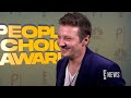Jeremy Renner SURPRISES the Crowd on Stage | 2024 People’s Choice Awards