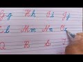 Cursive Writing a to z| Cursive abcd | Cursive handwriting practice abcd | abcd | @Wiseykidz