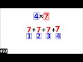 Multiplication as Repeated Addition (Most Examples Ever)