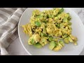 Avocado Egg Scramble - best 5-minute keto breakfast recipe!