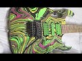 Guitar swirling paint finish gallery from rocking all over the swirled