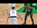 Marcus smart taunts Luka with his back hand defense 😬