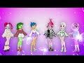 Battle Elsa, Poppy & Joy Inside out 2 Poppy Playtime 3 or Digital Circus? | DIY Paper Dolls Fashion