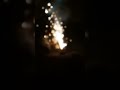 firework in cave