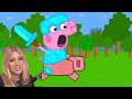 Peppa Pig FUNNIEST Minecraft Animation!