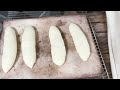 (No music/No talking)如何手揉製作漂亮的法國麵包♡Pain traditionnel