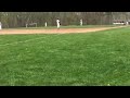 Babe Ruth Pitcher catches 70mph Back Into His Face.