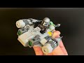 LEGO STAR WARS The Mandalorian N-1 Starfighter Microfighter [Unboxing toys]