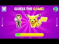 Guess the GAME by Emoji? 🎮🕹️ Quiz Dino