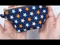 Knowing this method, you can easily make cute pouches in 2 styles.