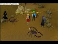 Glitch In Runescape~ Attacking With Fists While Wielding a Wep!