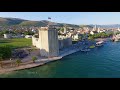 Croatia's Dalmatian Coast - Near Zadar - Drone Video