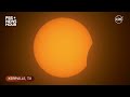 WATCH LIVE: The 2024 total solar eclipse | Raw feed