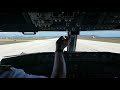 Boeing 737 Landing in Guantanamo Bay Cuba