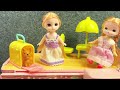 10 minutes to be satisfied with unpacking the house princess doll house ASMR comment toy