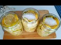 This is how I keep lemons fresh for 1 year without freezing or cooking!!