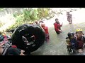 Ayo uji nyali river tubing di Kali Pusur Polanharjo Klaten!