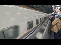 北陸新幹線つるぎ敦賀駅発車　2024年3月17日撮影