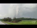 05-21-2024 Mount Etna, IA - Multiple Tornadoes - Downed Wind Turbines And Fire