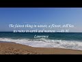 Quotes With Beauty of Nature - Nature of Beauty Quotes | The Balance of Nature with Relaxing Music
