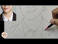 How to draw Jimin - BTS Jimin Drawing (5) 🐥 Tutorial | YouCanDraw