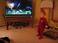 Toddler dancing to Super Bowl XLVI Halftim*** Part 2