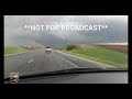 My First Tornado! Huge Wedge! | Raw Footage (Harlan, Iowa April 26, 2024)