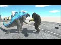 Kong Glove Beast Teams Up with Dark Kong to Defeat Shimo. Godzilla Enraged and Attacks Kong