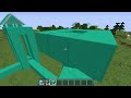 Minecraft Battle: NOOB vs PRO vs HACKER vs GOD: DIAMOND BLOCK HOUSE BASE BUILD CHALLENGE / Animation