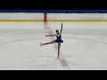3rd Place - 2024 Ontario Skating Championships Star 5 Artistic - Scarlett Lau