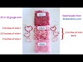 Valentine's Hearts Earrings Tutorial