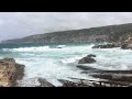 Massive waves hit Formentera bay!