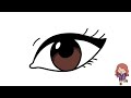 How to Draw Cute Anime Eyes!