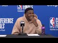 FULL CONFERENCE FINALS ANTHONY EDWARDS POST GAME FROM GAME 5 VS MAVS (5/30/24)