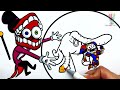 The Amazing Digital Circus Episode 2 Coloring Pages / How to Color New Characters / NCS MUSIC