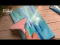 How to make your old canvas to brand new ☝️ EASY!!!💡 abstract painting ideas that blow your mind.