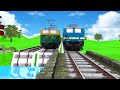 【踏切アニメ】あぶない電車 6 TRAIN Crossing Fumikiri 3D Railroad Crossing Animation #1