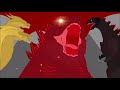 Shin Godzilla attacks (Part 4/4): Burning Godzilla