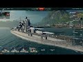 World of Warships USS New Mexico Gameplay
