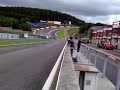 R1 Westfield being chased by a Caterham at Spa