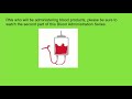 Blood Administration Series Part 1 Blood Pick Up