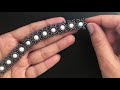 Beaded Bracelet.Begginers Project.DIY Beaded Bracelet